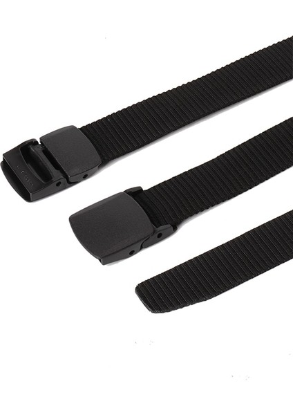 Askeri Erkek Kemer Kadın Asker Kemeri 2019 Taktik Geniş Bel Kemerleri Plastik Toka Hafif Siyah Kuşak Naylon Seyahat 120 cm 130 cm (Yurt Dışından) fırsatları