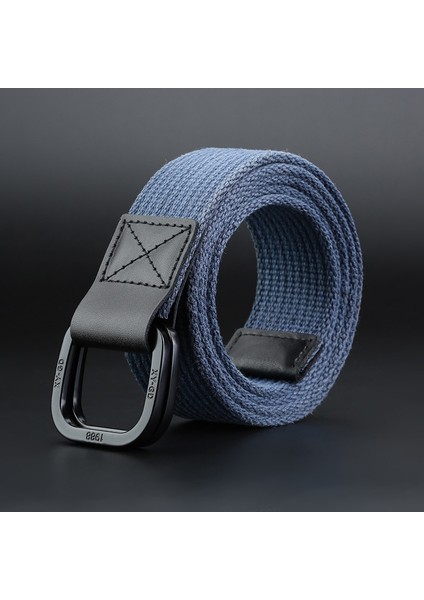 3.8 cm Basit Kanvas Erkek Kemer Moda Kalınlaşmış Dokuma Açık Spor Aşınmaya Dayanıklı Takım Düz Renk Kemer Kadın (Yurt Dışından) modelleri