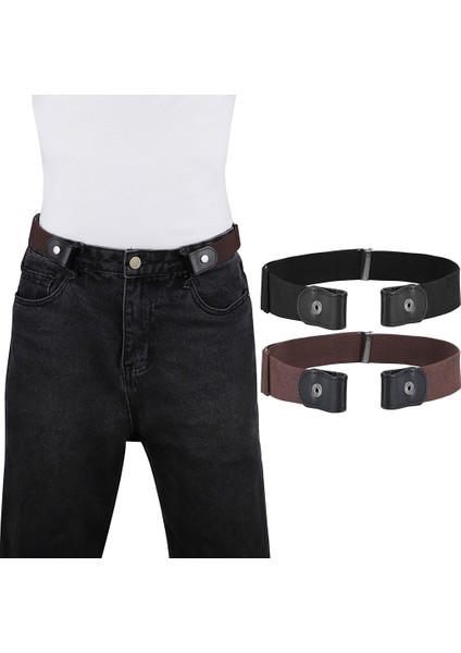 Elastik Görünmez Kemer Dokuma Kumaş Traceless Unisex Bel Kemeri Moda Jean Kemer Tokasız Kolay Kemer Ücretsiz Kemerler (Yurt Dışından) fiyatları