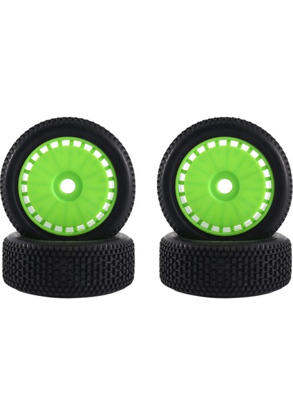 4 Adet 116MM 1/8 Rc Off-Road Lastik Jant 17MM Altıgen,1 (Yurt Dışından)