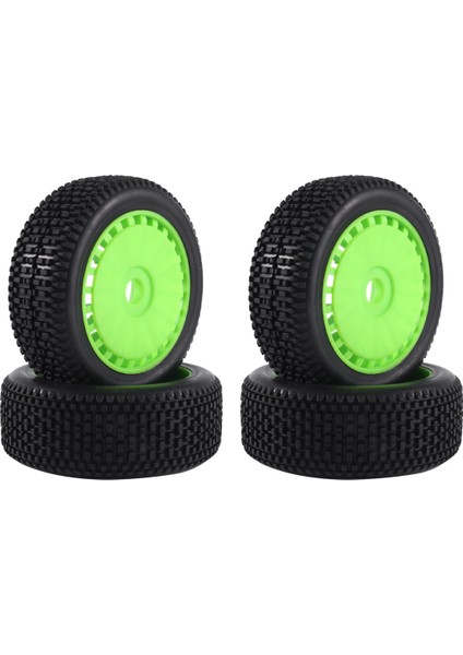 4 Adet 116MM 1/8 Rc Off-Road Lastik Jant 17MM Altıgen,1 (Yurt Dışından)