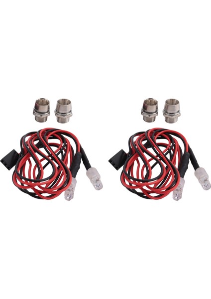 2x 2 LED Işık Arka Araba Kuyruğu C14 C24 B14 B24 B16 B36 Q60 Q61 Q62 Q63 Q64 Q65 Rc Kamyon (Yurt Dışından) modelleri
