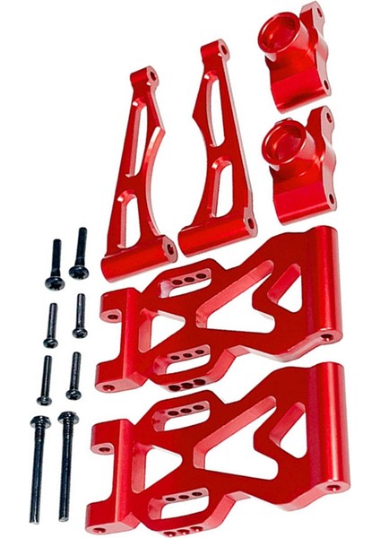 Metal Arka Yukarı ve Aşağı Sallanma Kolları (S/r) Seti Kiti Scy 1/16 Yüksek Hızlı Uzaktan Kumandalı Araba Yükseltme Aksesuarları Kırmızı (Yurt Dışından) fırsatları