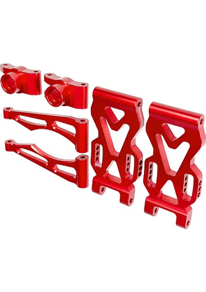 Metal Arka Yukarı ve Aşağı Sallanma Kolları (S/r) Seti Kiti Scy 1/16 Yüksek Hızlı Uzaktan Kumandalı Araba Yükseltme Aksesuarları Kırmızı (Yurt Dışından) indirimleri