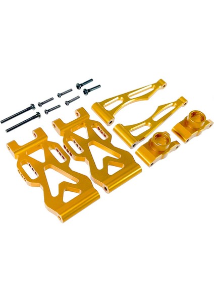 Metal Arka Yukarı ve Aşağı Sallanma Kolları (S/r) Seti Kiti Scy 1/16 Yüksek Hızlı Uzaktan Kumandalı Araba Yükseltme Aksesuarları Altın (Yurt Dışından) fiyatları