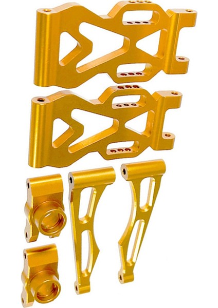 Metal Arka Yukarı ve Aşağı Sallanma Kolları (S/r) Seti Kiti Scy 1/16 Yüksek Hızlı Uzaktan Kumandalı Araba Yükseltme Aksesuarları Altın (Yurt Dışından) fırsatları