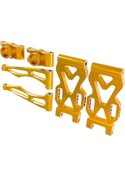 Metal Arka Yukarı ve Aşağı Sallanma Kolları (S/r) Seti Kiti Scy 1/16 Yüksek Hızlı Uzaktan Kumandalı Araba Yükseltme Aksesuarları Altın (Yurt Dışından) indirimleri