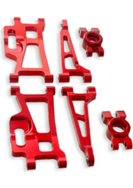 Rc Araba Aksesuarları Metal Salıncak Kolu Direksiyon Kupası Yükseltme Seti Go 1/14 14209 14210 H14BM Araba (Kırmızı) (Yurt Dışından) fiyatları