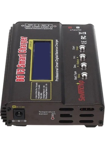 B6 V3 Dijital Rc Lipo Nimh Pil Şarj Dengeleyici + Ac Güç 12 V 5A Adaptörü Rc Drone Araba Tekne Abd Plug (Yurt Dışından)