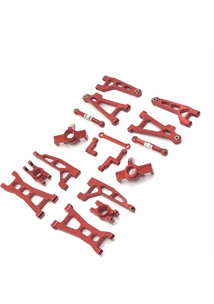 Salıncak Kolu Direksiyon Grubu Kupası 16207 16208 16209 16210 H16 Uzaktan Kumandalı Araba Aksesuarları Metal Yükseltme Kiti, Kırmızı (Yurt Dışından)