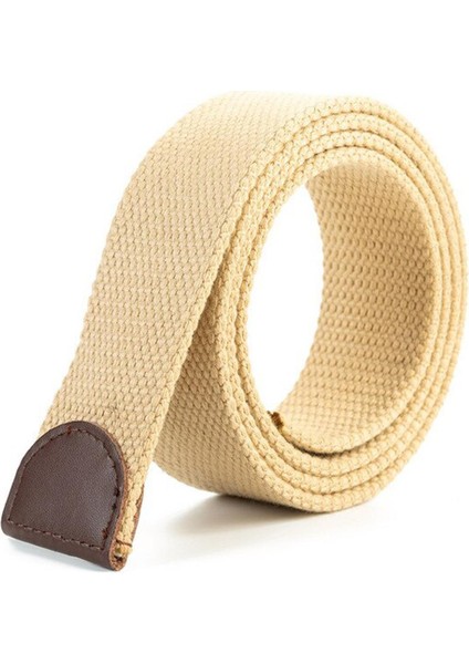 Artı Boyutu 110 120 130 140 150 cm Kanvas Kemer 3.8 cm Genişlik Katı Şerit Askeri Taktik Kanvas Kemerler Erkekler Kadınlar Için Kot (Yurt Dışından)