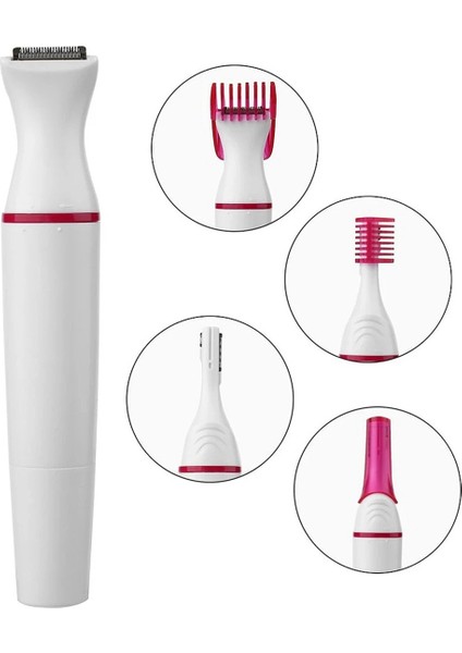 2x 5 In 1 Epilasyon Tıraş Makinesi Kadın Elektrikli Tıraş Makinesi Düzeltici Kaş Yüz Koltuk Altı Bikini Için (Yurt Dışından) modelleri