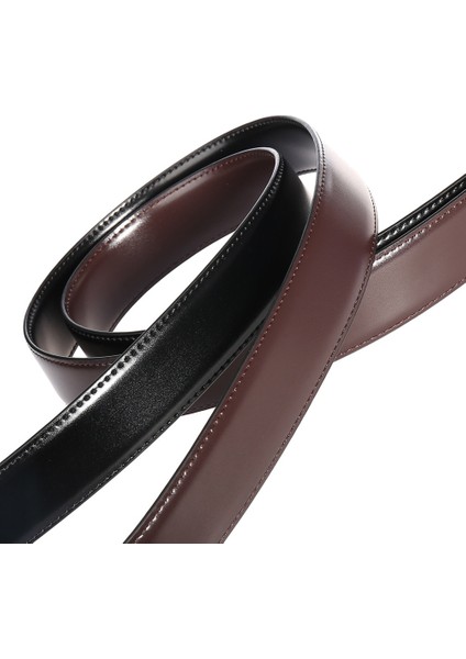 3.4cm Genişliğinde Çift Taraflı Inek Geri Dönüşümlü Deri Pim Tokalı Kemer Tokası Olmadan Erkekler Için Kişilik Erkek Kemer Delikli (Yurt Dışından) fırsatları