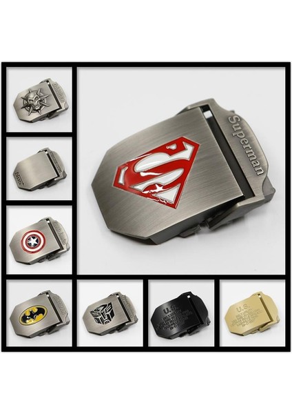 15 Stil MEN39S Otomatik Toka Kemer Kafası Çinko Alaşım Toka Yüksek Kalite 3.8 cm Geniş Vücut Kemer Aksesuarları Için Uygun (Yurt Dışından) fiyatları