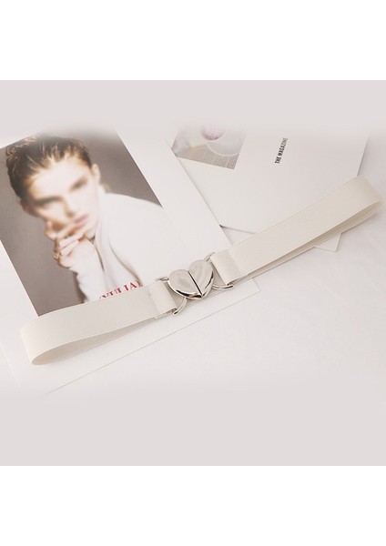 2022 Çocuk Streç Kemerler Kızlar Çok Renkli Ayarlanabilir Elastik Bel Kemerleri Kalp Şeklinde Toka ile Üniforma Takım Elbise Pantalonları (Yurt Dışından) indirimleri