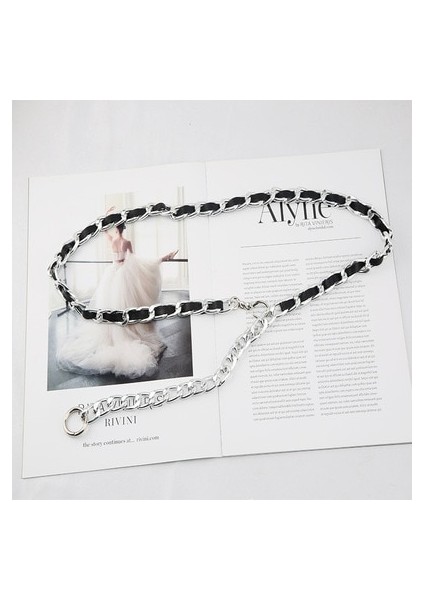 Altın Zincir Kemer Elastik Gümüş Metal Bel Kemerleri Kadınlar Için Ceiture Femme Streç Kuşak Bayanlar Ceket Ketting Riem Kemer (Yurt Dışından) indirimleri