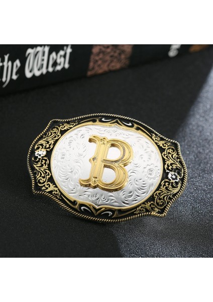 Batı Kovboy Çinko Alaşımı Harfler A'dan Z'ye Kemer Tokaları Erkekler Kadınlar Için Erkekler ve Kadınlar Için Hediyeler (Yurt Dışından) modelleri