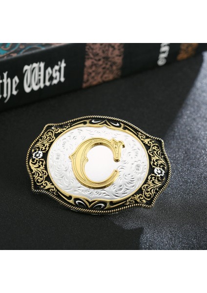 Batı Kovboy Çinko Alaşımı Harfler A'dan Z'ye Kemer Tokaları Erkekler Kadınlar Için Erkekler ve Kadınlar Için Hediyeler (Yurt Dışından) fırsatları