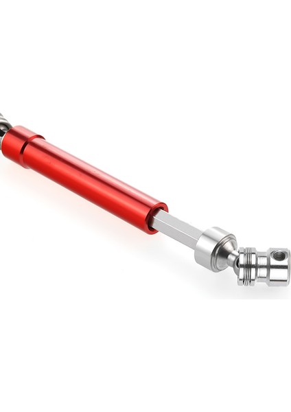 2 Adet Metal Cvd Tahrik Mili 110-160MM 1/10 Rc Kaya Tırmanıcısı Eksenel SCX10 90046 Trx4, Kırmızı (Yurt Dışından) fiyatları