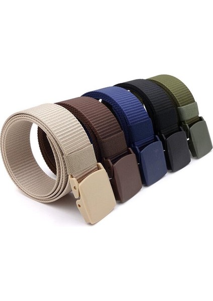 Erkekler Kadın Kemerler Askeri Naylon Ayarlanabilir Kemer Erkekler Açık Seyahat Taktik Bel Kemeri Plastik Toka ile 130 cm (Yurt Dışından) fiyatları