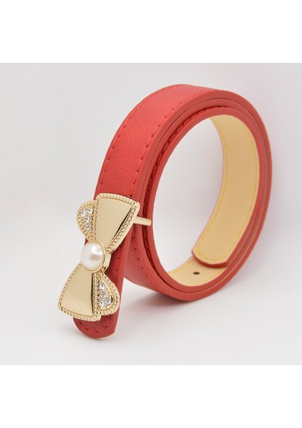 2022 Yeni Çocuk Kemeri Moda Eğlence Tasarımcısı Erkek ve Kız Çocuk Kemeri Kovboy Kemerleri Kot Saf Renk Bel Kemeri (Yurt Dışından) modelleri