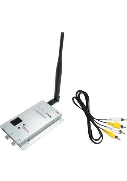 Uzun Menzilli Drone Uçak Için 1.5g 1.5W Fpv Vrx 1500MW 12CH Ses Video Alıcısı (Yurt Dışından)