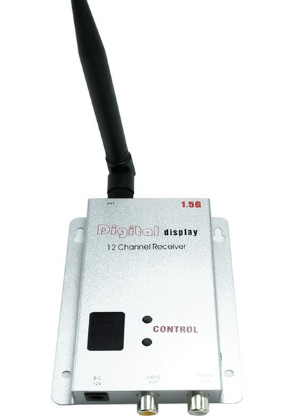 Uzun Menzilli Drone Uçak Için 1.5g 1.5W Fpv Vrx 1500MW 12CH Ses Video Alıcısı (Yurt Dışından)