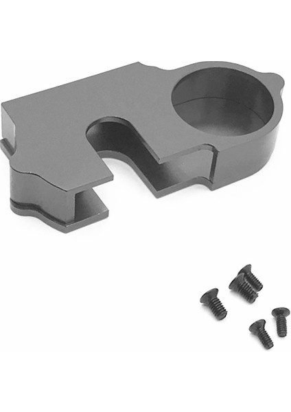 Metal Redüksiyon Dişli Kapağı Toz 124018 124019 1/12 Rc Araba Yükseltme Parçaları Aksesuarları, Titanyum (Yurt Dışından)