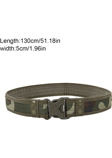 8 Renk 130 cm 2021 Yeni Ordu Tarzı Savaş Kemerleri Hızlı Bırakma Taktik Kemer Moda Erkekler Kanvas Kemer Açık Bel Eğitmen (Yurt Dışından) fırsatları