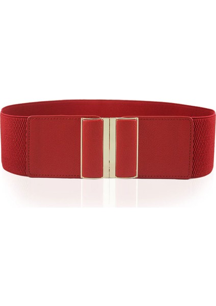 Elastik Streç Cinch Kemer Bayan Kemer Kemer Bel Mühür Geniş Kemer Elbise Ceket Ceket Kadın Kızlar (Yurt Dışından) fiyatları