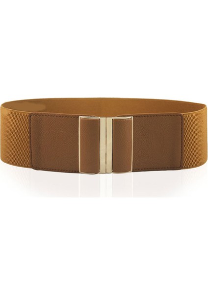 Elastik Streç Cinch Kemer Bayan Kemer Kemer Bel Mühür Geniş Kemer Elbise Ceket Ceket Kadın Kızlar (Yurt Dışından) fırsatları