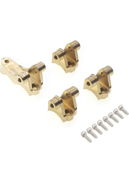 Traxxa -4 82056-4 Pirinç Ön + Arka Omurga Çubuk Tutucular Toplam 44G Seti Uzaktan Kumandalı Araba Aksesuarları (Yurt Dışından)