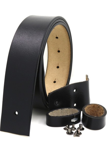 Erkek Kemeri Pürüzsüz Tokalı Kemerler Tokasız Vücut Aksesuarları 3.8cm Genişlik Kahverengi (Yurt Dışından) modelleri