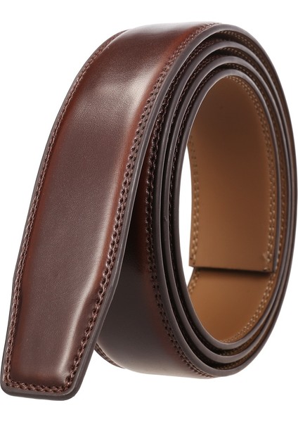 3.0 cm 3.1 cm Yüksek Kaliteli Inek Hakiki Deri Erkek Kemer Tokası Yok Inek Derisi Kayışı Erkek Cırcır Otomatik Tokalı Kemerler (Yurt Dışından)