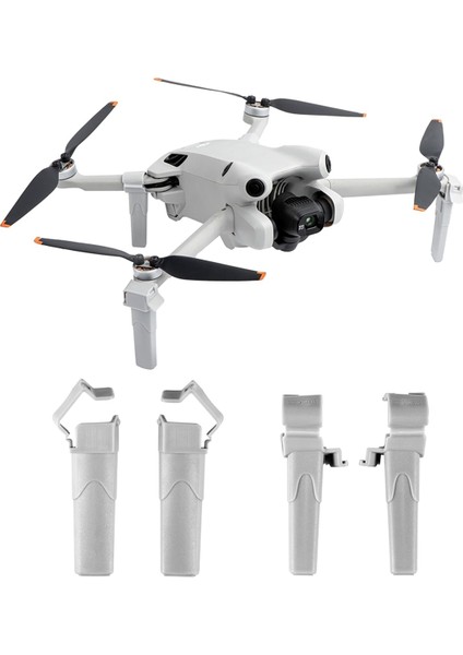 Mini 4 Pro Için Iniş Takımı Uzatması - Ayrılabilir Ayaklar Geliştirilmiş Açıklık ve Güvenlik (Yurt Dışından)