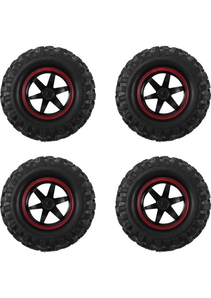 4 Adet 1.9 Inç 96MM 1/10 Ölçekli Lastikler ve Jantlar SCX10 CC01 D90 Rc Kaya Tırmanıcı Parçaları Için (Yurt Dışından)