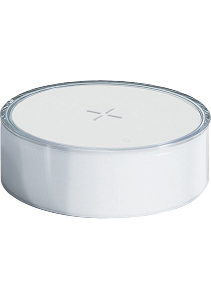 Gece Lambası Atmosfer Çok Fonksiyonlu Mobil Kablosuz Şarj Ev Dekor Işıkları Beyaz (Yurt Dışından)