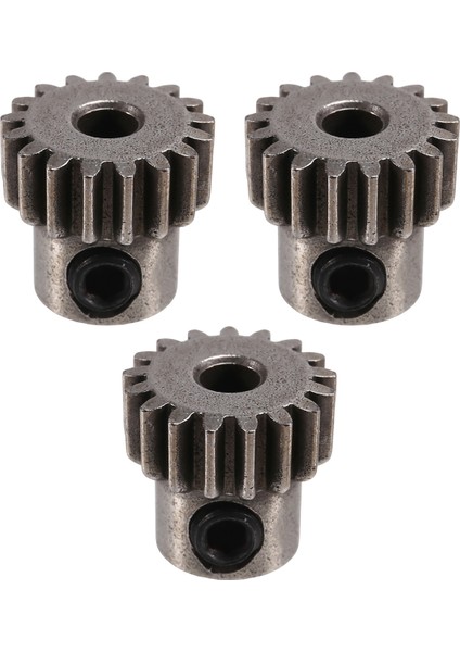 3 Adet 3.175MM Şaft Çelik Pinyon Motor Dişlisi 32DP 48DP 64DP M0.6 1/10 1/8 Rc Araba 3650 3660,17T (Yurt Dışından) fiyatları