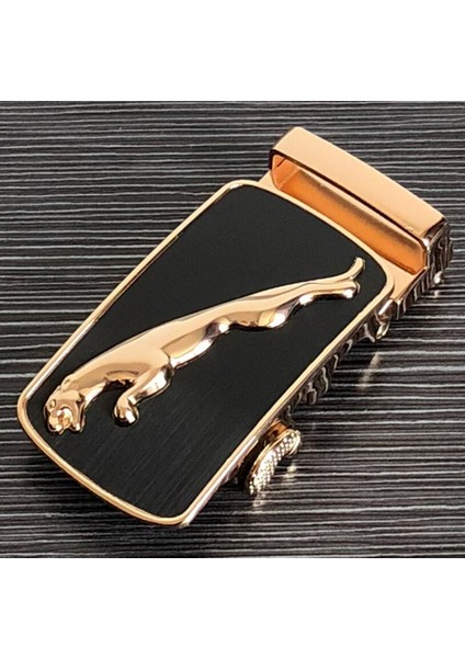 Erkekler Kemer Kafası Altın Toka Gümüş Eğlence Iş Otomatik Cırcır Genişliği 3.5 cm Lüks Moda Pu Deri (Yurt Dışından) fiyatları