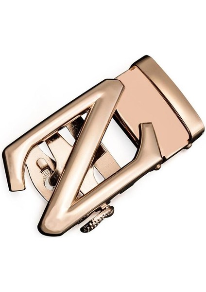 Erkekler Kemer Kafası Altın Toka Gümüş Eğlence Iş Otomatik Cırcır Genişliği 3.5 cm Lüks Moda Pu Deri (Yurt Dışından) modelleri