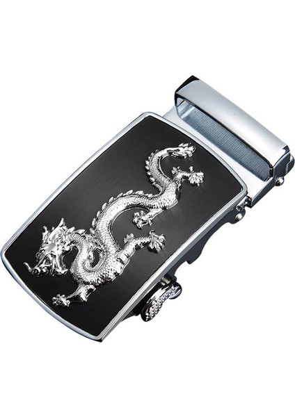 Erkekler Kemer Kafası Altın Toka Gümüş Eğlence Iş Otomatik Cırcır Genişliği 3.5 cm Lüks Moda Pu Deri (Yurt Dışından) indirimleri