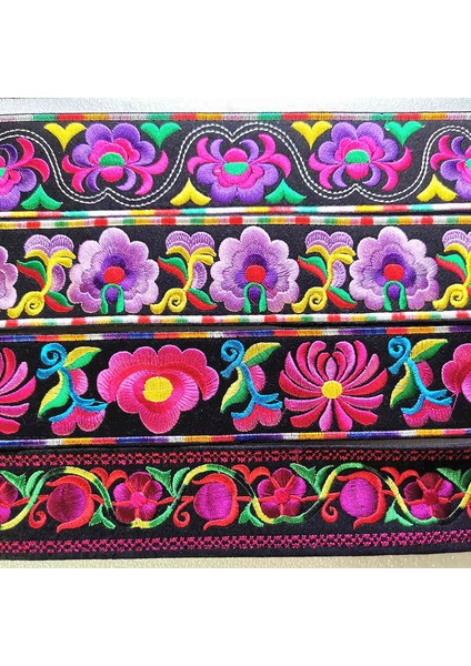 C47 Çin Miao Kabile Işlemeli Dekor Kemer Pamuk Çok Çiçek (Yurt Dışından) fiyatları