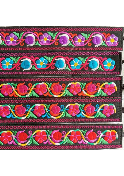 C47 Çin Miao Kabile Işlemeli Dekor Kemer Pamuk Çok Çiçek (Yurt Dışından) fırsatları