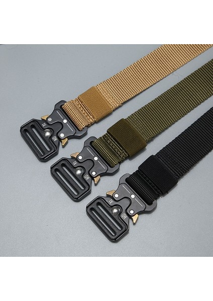 Fralu Kemer Erkekler Açık Avcılık Metal Taktik Kemer Çok Fonksiyonlu Alaşım Toka Yüksek Deniz Piyadeleri Kanvas Kemer Erkekler Için (Yurt Dışından) modelleri