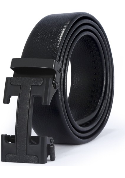 2022 Modelleri Marka Adı Otomatik Toka Üst Katman Kemer Saf MEN39S Iş Pantolon Kemer H Şekilli Kemer Tokası (Yurt Dışından) indirimleri