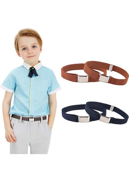 Erkekler Kızlar Için 9 Stil Çocuk Bebek Kemerleri, Çocuklar Için Tokalı Ayarlanabilir Streç Elastik Kemer (Yurt Dışından)