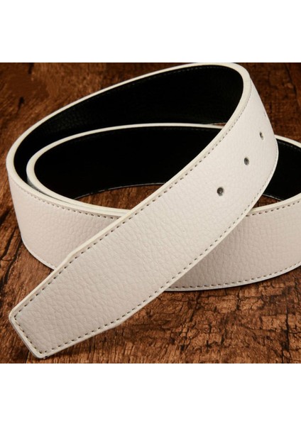 Lüks Hiçbir Toka Kemer Marka H Erkekler Yüksek Kaliteli Erkek Hakiki Gerçek Deri Kot Kurulu Tokası-Mektup Kemerler (Yurt Dışından)