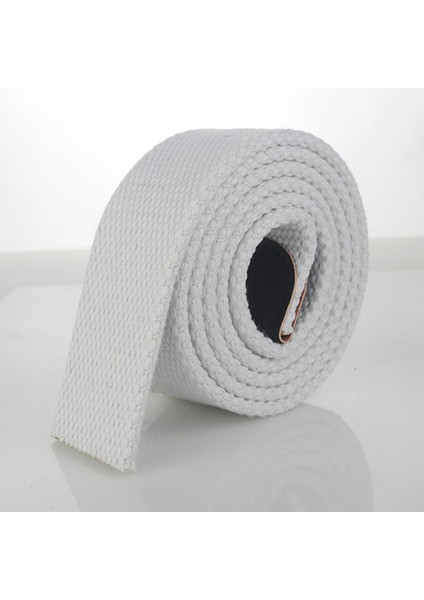 Diy Erkek Kemer Kemerler Uzun Askı Amp Alaşım Toka Kafatası Hayvan Mektup Rahat Tarzı Kot Aksesuarları Metal Toka Beyaz Kemer (Yurt Dışından)