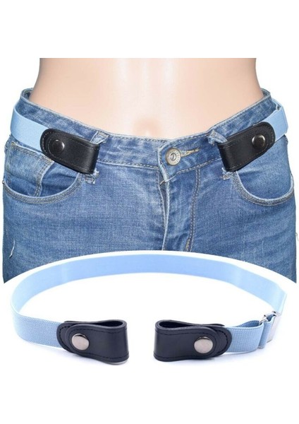 Erkek Kadın Tokasız Elastik Kemerler Kot Pantolon Için Görünmez Kemer Hiçbir Bulge Sorun Bandı (Yurt Dışından) modelleri