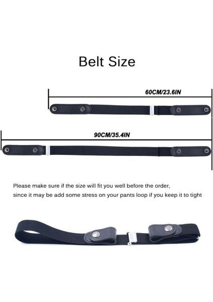 Erkek Kadın Tokasız Elastik Kemerler Kot Pantolon Için Görünmez Kemer Hiçbir Bulge Sorun Bandı (Yurt Dışından) fırsatları